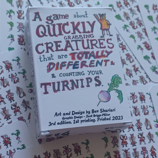 ...Quickly Grabbing creatures that are totally different and counting your Turnips